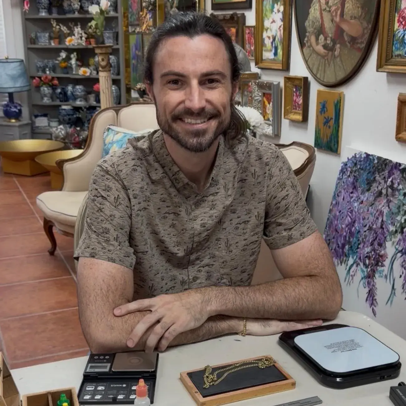 Chris, owner of Naples Estate Jewelry